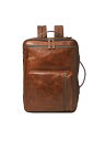 フォッシル 革リュック メンズ FOSSIL FOSSIL/(M)BUCKNER BACKPACK MBG9599222 フォッシル バッグ リュック・バックパック ブラウン【送料無料】