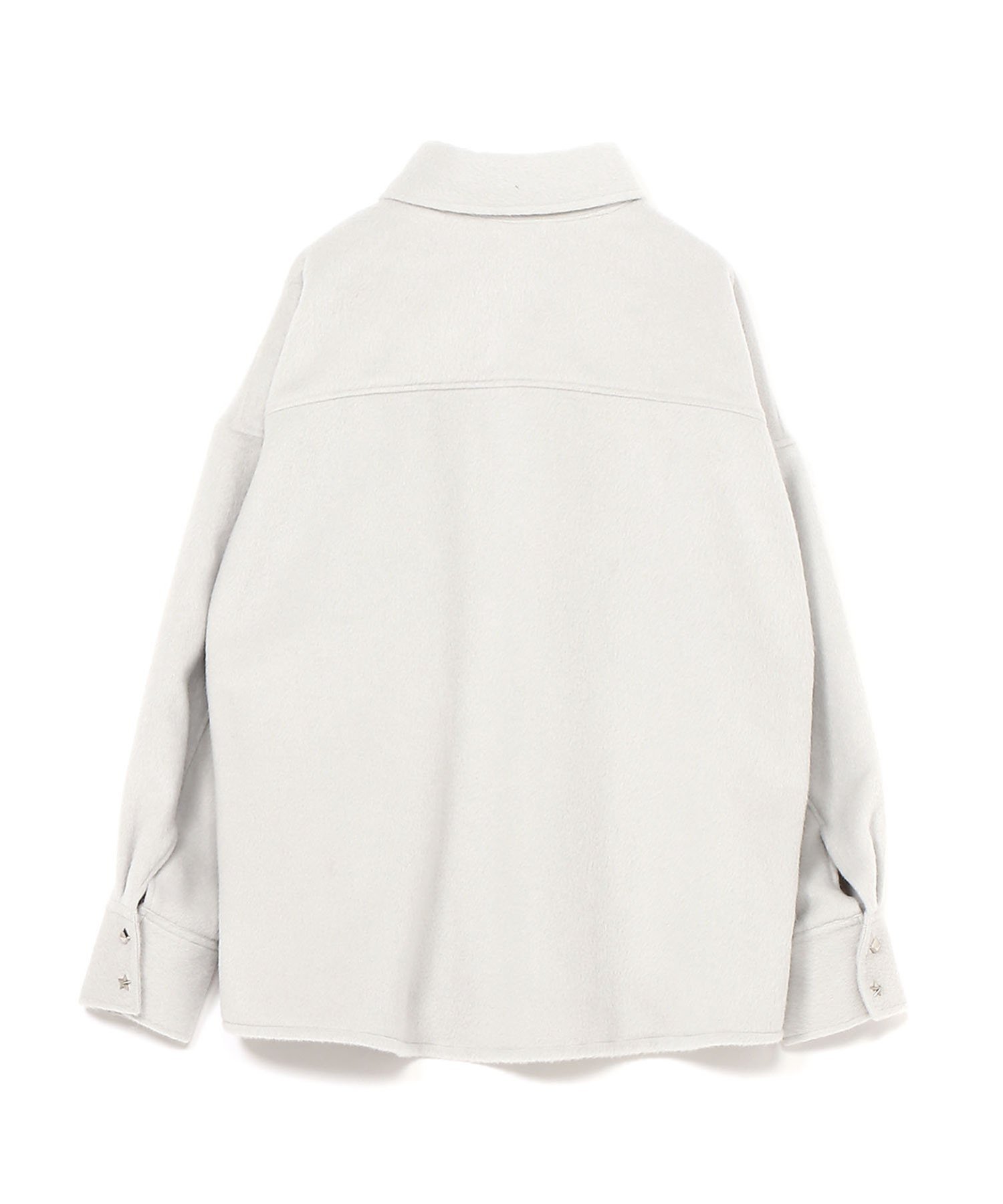 【SALE／30%OFF】DISCOVERED DISCOVERED/(U)SHAGGY SHIRT ディスカバード トップス シャツ・ブラウス グレー グリーン【送料無料】