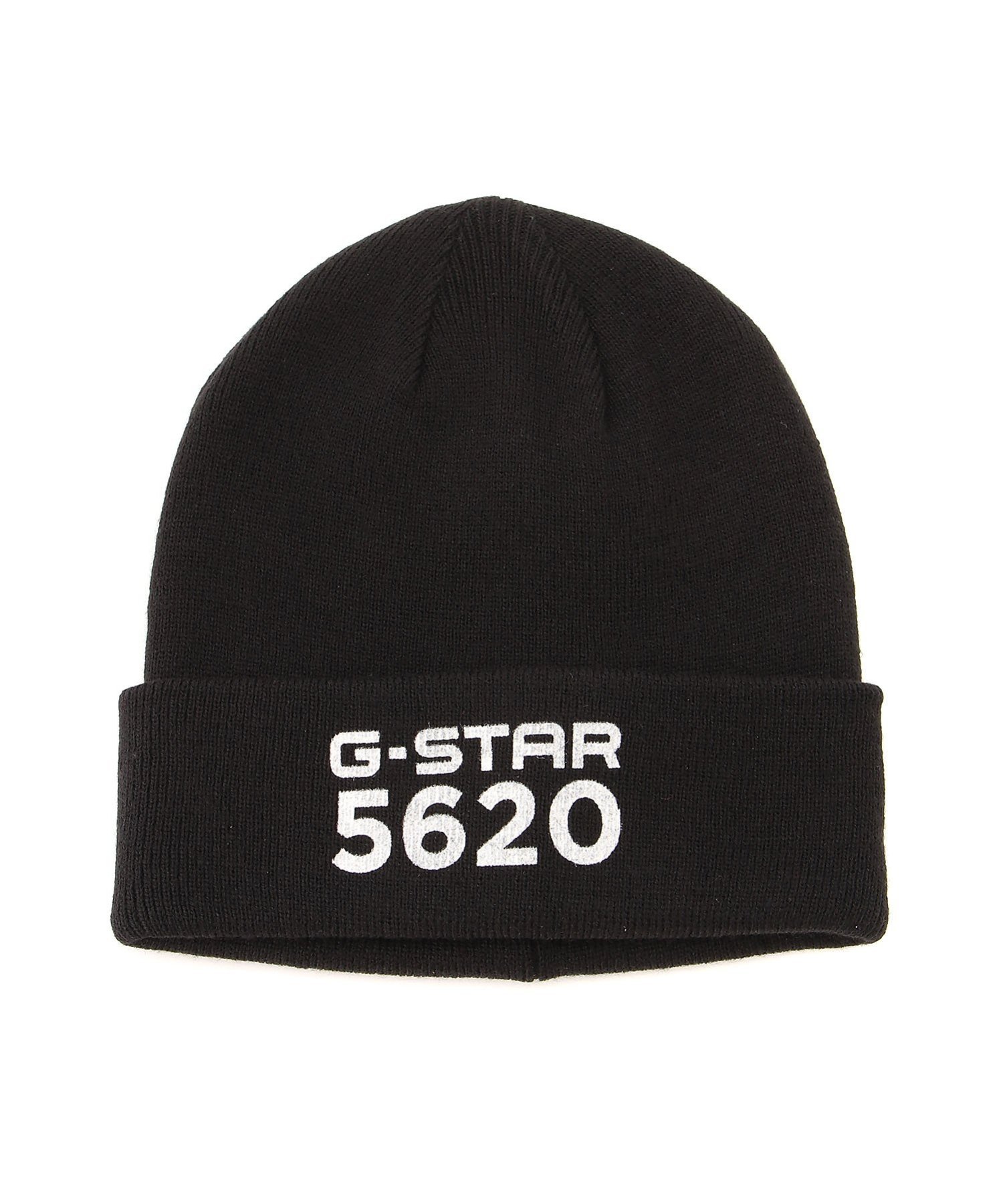 楽天Rakuten Fashion【SALE／40％OFF】G-Star RAW 【公式ショップ】EFFO-R LONG BEANIE/グラフィックロゴニット帽 ジースターロゥ 帽子 ニット帽・ビーニー ブラック