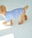 【SALE/20%OFF】ROPE' PICNIC PASSAGE 【DOG】刺繍ロゴ入りストライプシャツ ロペピクニック ペット用品 ペットウェア・ペット服 ...
