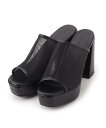 【SALE/50%OFF】ESPERANZA 厚底ミュールヒールサンダル 24SS エスペランサ シューズ・靴 サンダル ホワイト ブルー ブラック【送料無料】