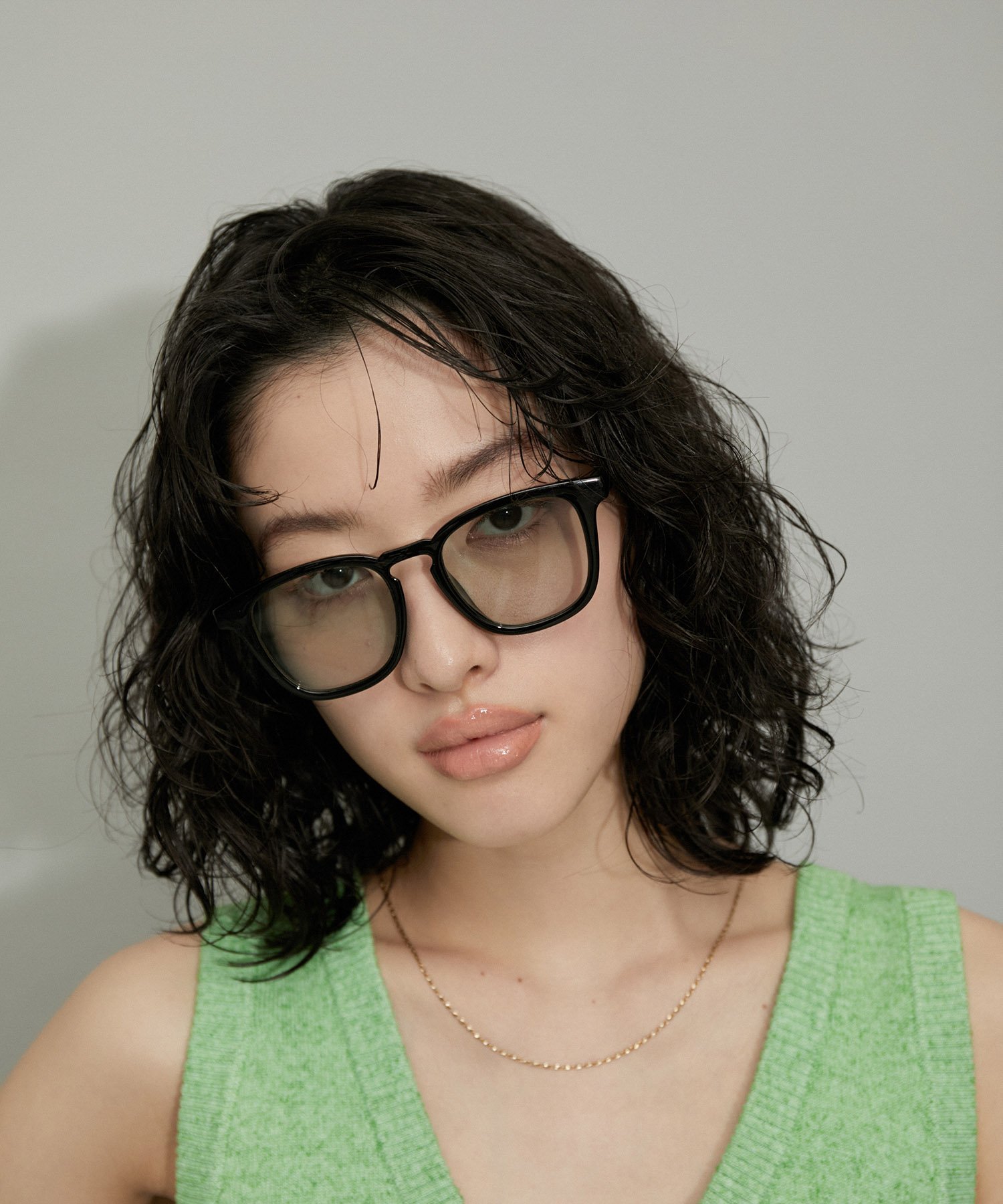 ADAM ET ROPE' FEMME 【WEB限定】ウエリントンフラットレンズサングラス アダムエロペ ファッション雑貨 メガネ レッド ブラック【送料無料】