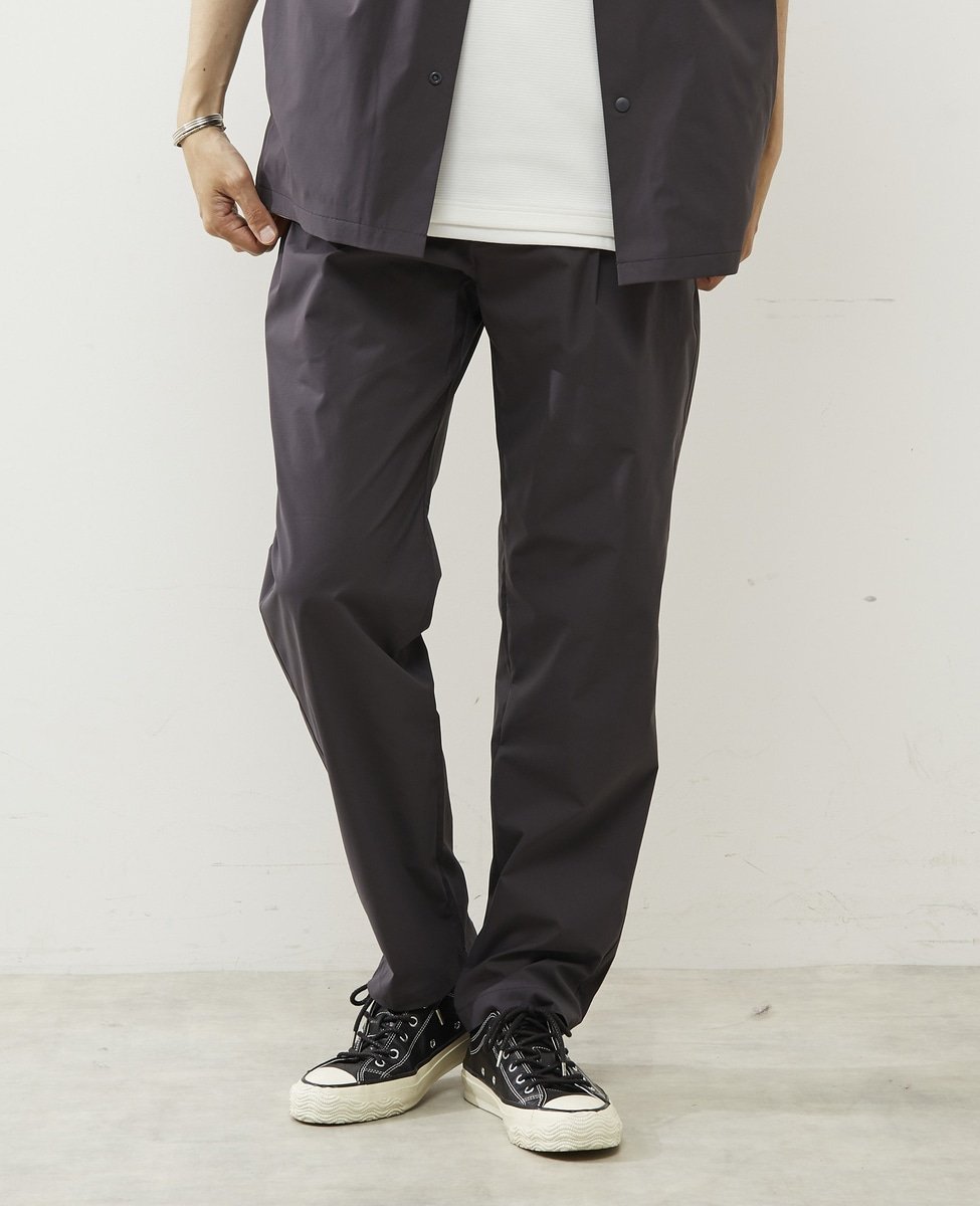 MEN'S MELROSE 【MASTER FRAME/マスターフレーム】1Pイージーパンツ メンズメルローズ パンツ その他のパンツ ブラック グレー