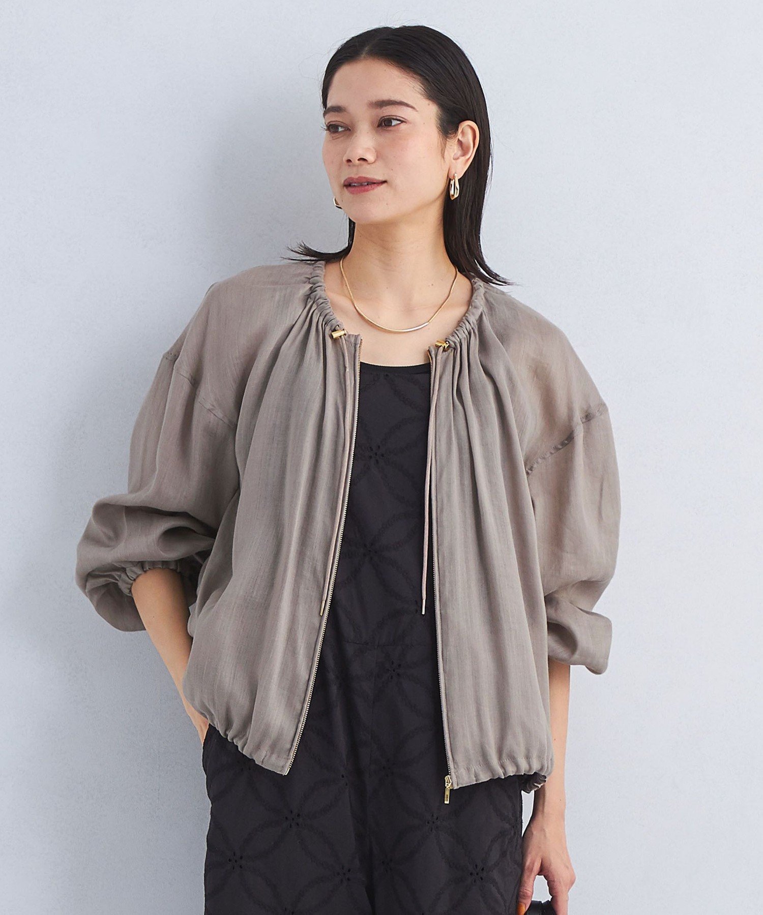 楽天市場】b:ming by beams / ノーカラー ジップ ブルゾンの通販 楽天市場】b:ming by beams / ノーカラー ジップ ブルゾンの通販