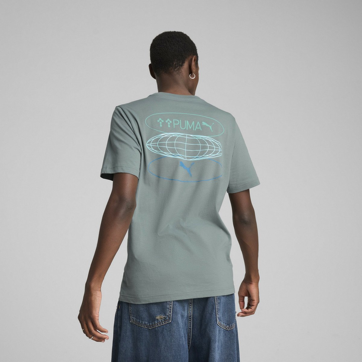 【SALE／30%OFF】PUMA メンズ グラフィックス 3 サークル 半袖 Tシャツ プーマ トップス カットソー・Tシャツ グリーン