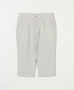 【SALE/30%OFF】a day in the life サッカー 1プリーツ クロップド イージーパンツ<A DAY IN THE LIFE> ユナイテッドアローズ アウトレット パンツ その他のパンツ ネイビー グレー【送料無料】