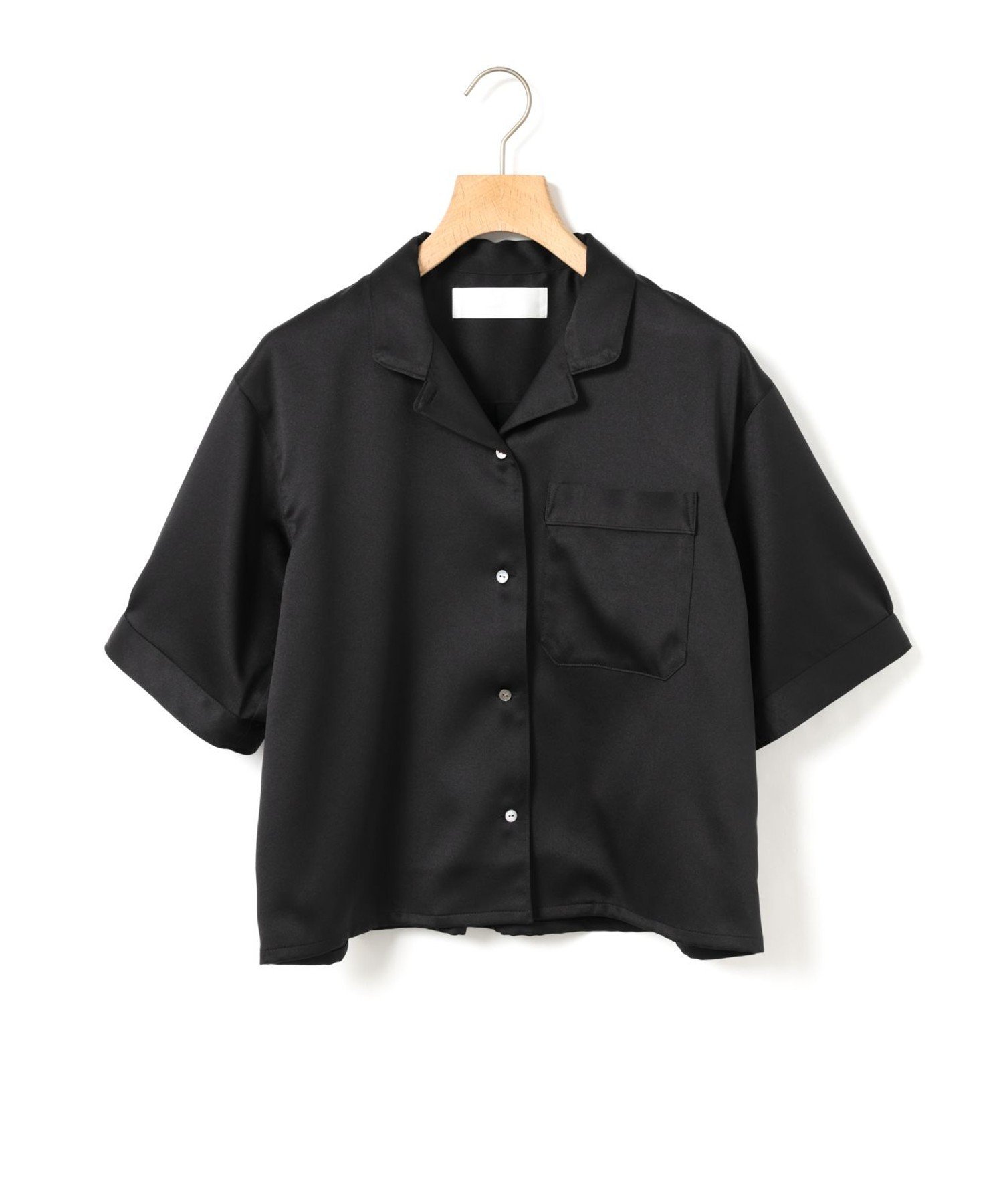 MARMARMAR MARMARMAR パジャマボックスシャツ マーコート トップス シャツ・ブラウス ブラック