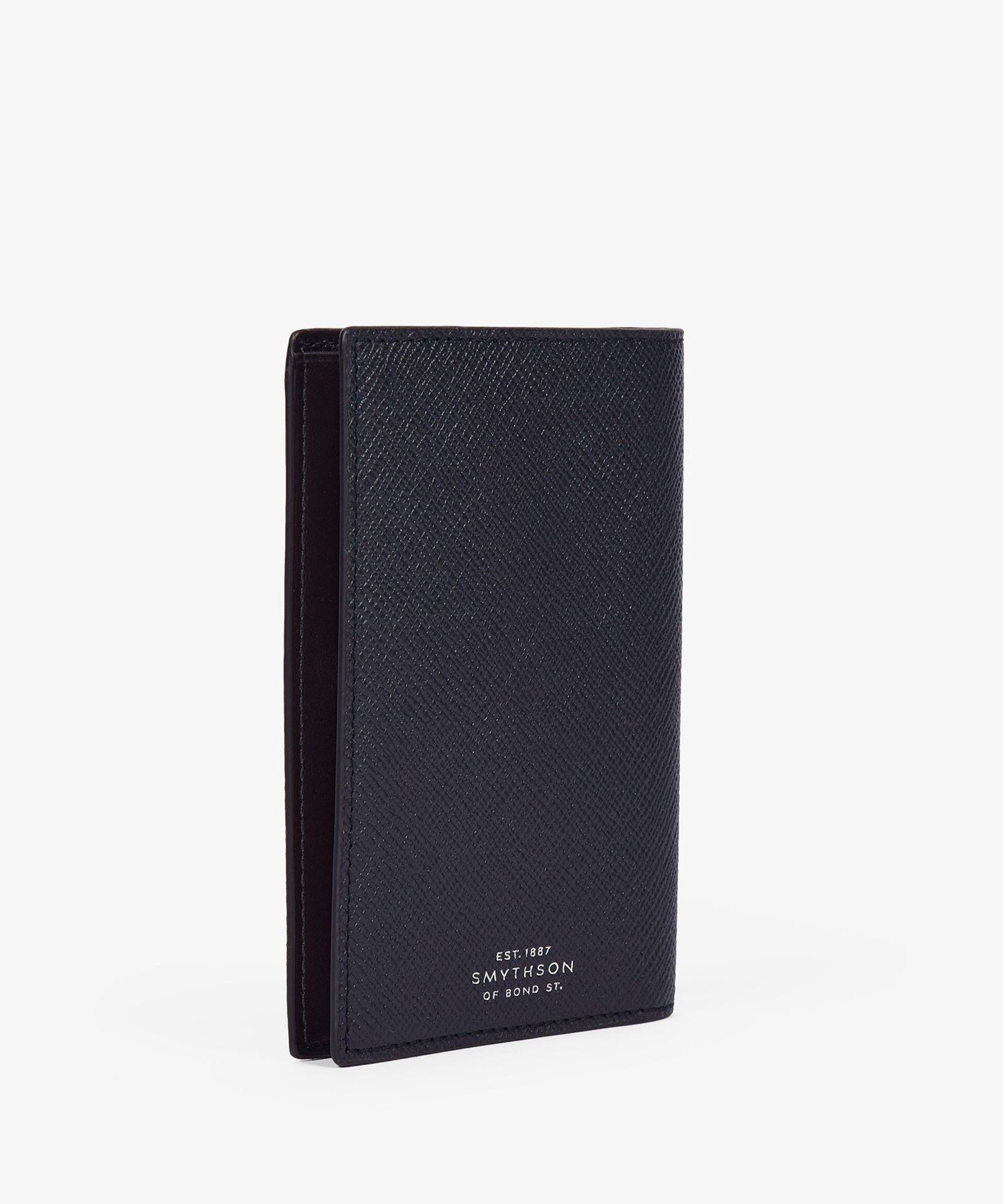 SMYTHSON Passport Cover in Panama Stripe スマイソン 財布・ポーチ・ケース パスケース・定期入れ ネイビー【送料無料】