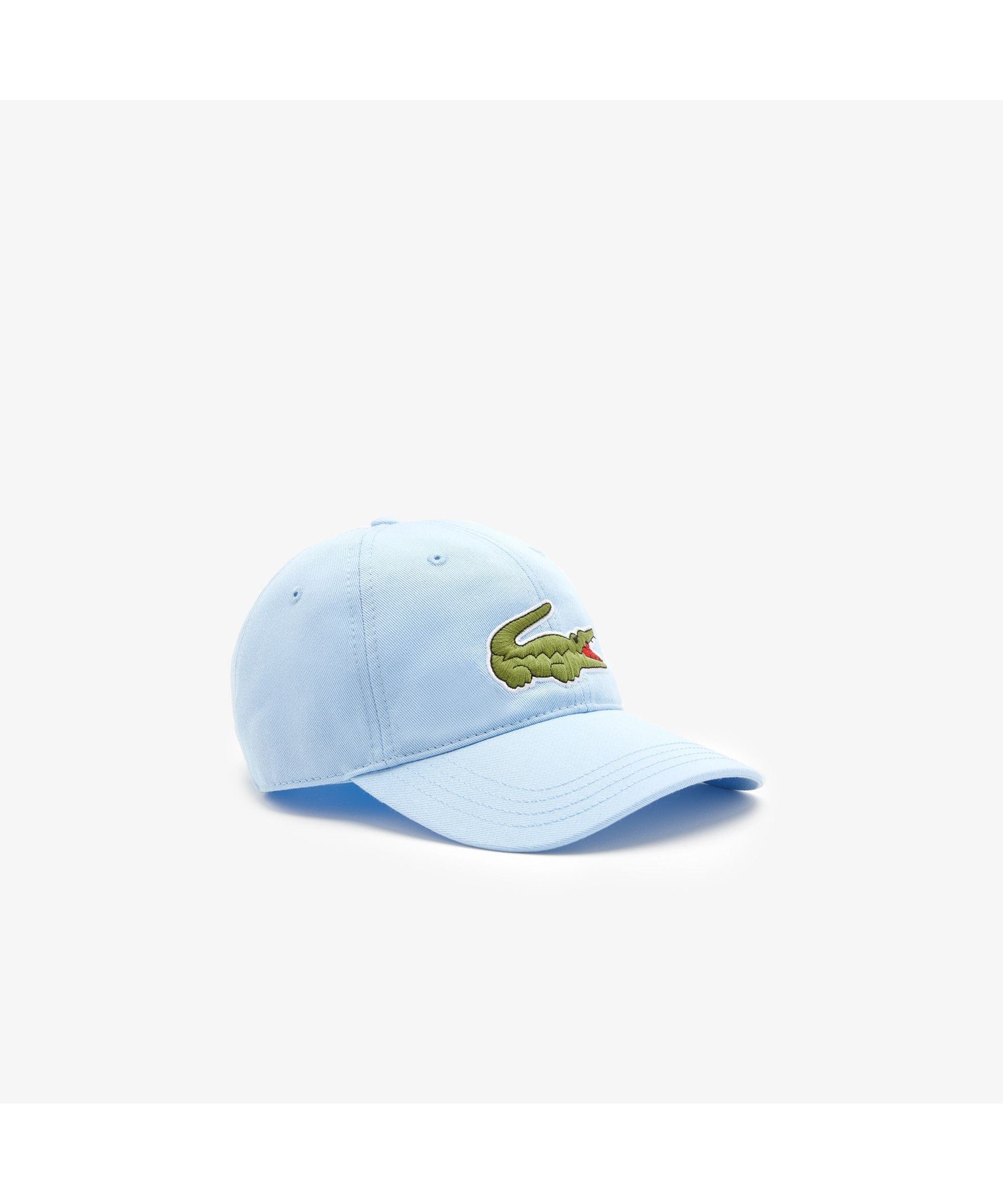 ラコステ 【SALE／40%OFF】LACOSTE オーガニックコットンビッグエンブレム5パネルキャップ ラコステ 帽子 キャップ ブルー ブラック イエロー グリーン ネイビー レッド パープル ブラウン【送料無料】