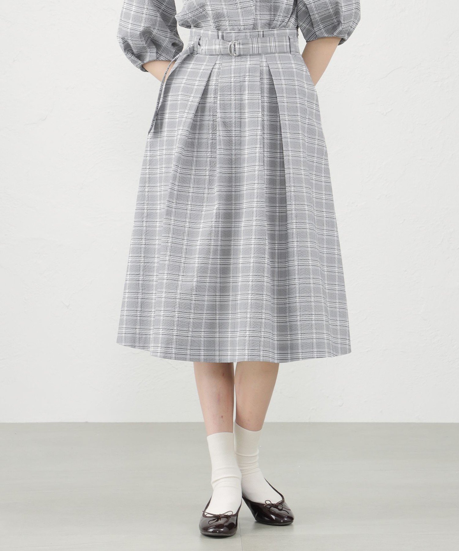 【SALE／65%OFF】MACKINTOSH PHILOSOPHY タータンチェックサッカースカー