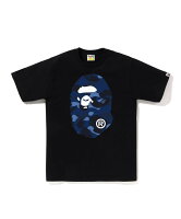 A BATHING APE COLOR CAMO BIG APE HEAD TEE ア ベイシング エイプ トップス カッ...