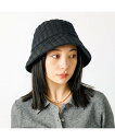 Rouge vif la cle 【Ruben/ルーベン】ストライプシュリングハット【WEB限定】 ルージュ・ヴィフ ラクレ 帽子 ハット ホワイト ブラック【送料無料】
