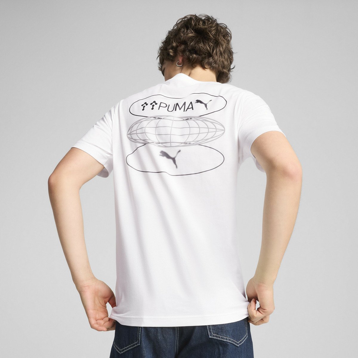 【SALE／39%OFF】PUMA メンズ グラフィックス 3 サークル 半袖 Tシャツ プーマ トップス カットソー・Tシャツ ホワイト