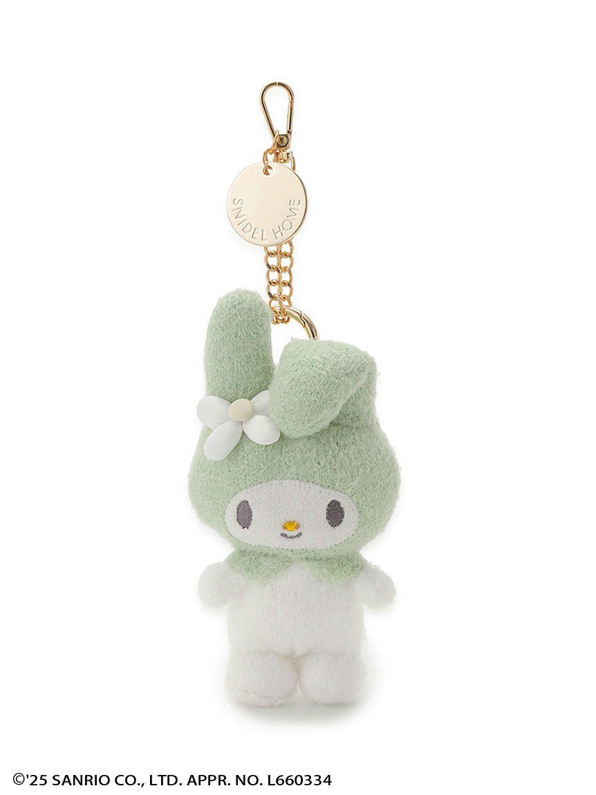 SNIDEL HOME 【MY MELODY】ぬいぐるみチャーム スナイデルホーム ファッション雑貨 その他のファッション雑貨 レッド ピンク【送料無料】