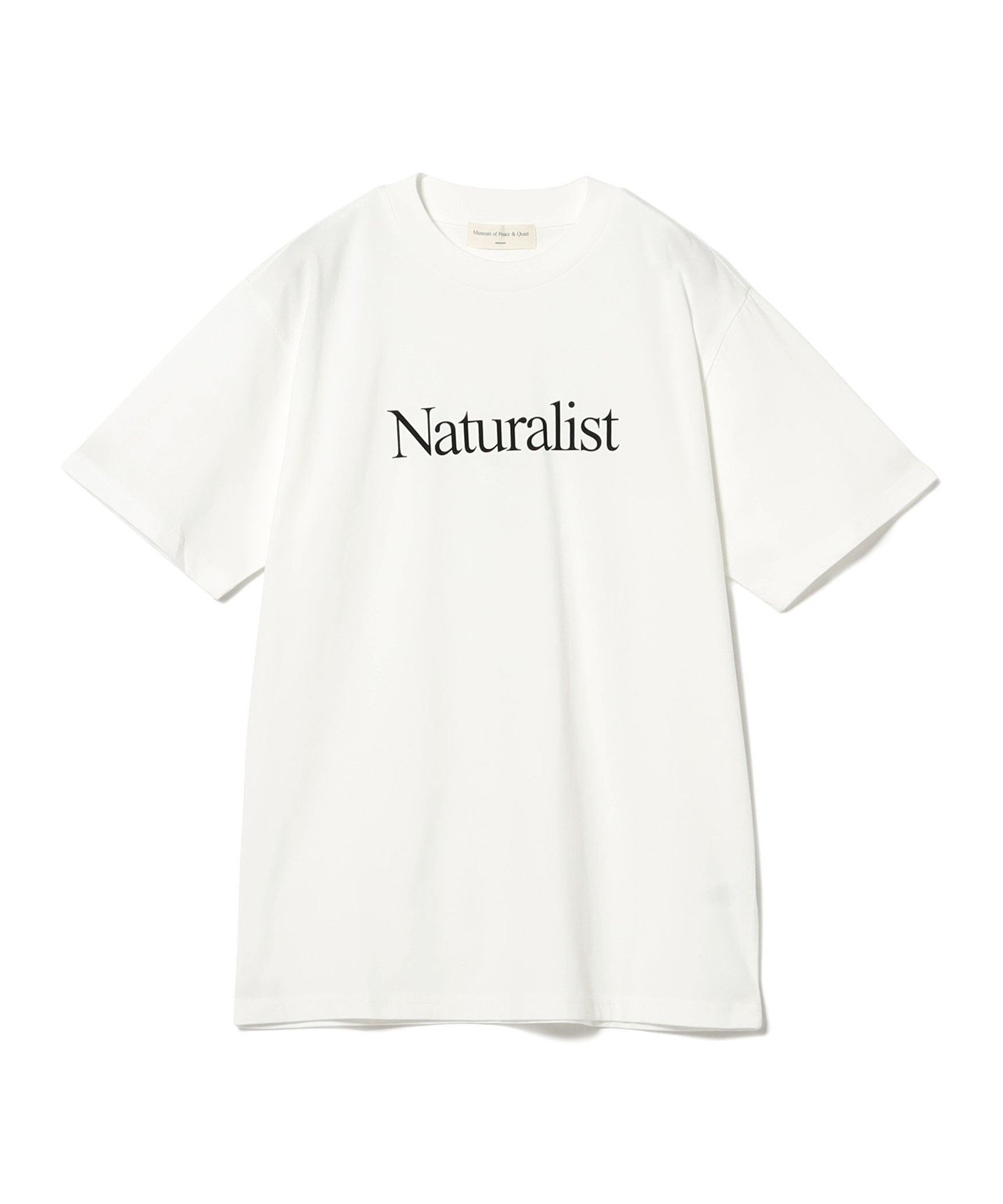 【SALE／30%OFF】BEAMS T Museum of Peace & Quiet / Naturalist Tee ビームスT トップス カットソー・Tシャツ ホワイト【送料無料】