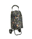 BACKYARD FAMILY VALENTINO VISCANI ショッピングカート 32L ローラ バッグ エコバッグ・サブバッグ グレー パープル【送料無料】