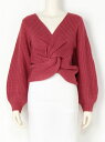 【SALE/50%OFF】2wayツイストニットTOPS リップサービス ニット【RBA_S】【RBA_E】