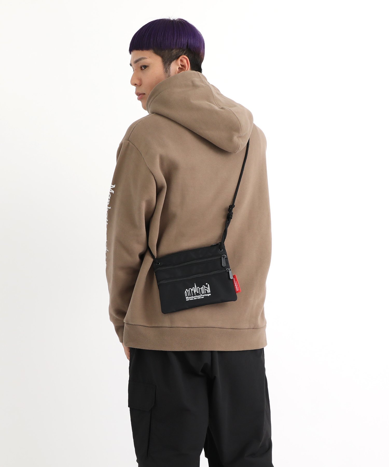 Manhattan Portage TRIPLEZIPPOUCH マンハッタンポーテージ 財布・ポーチ・ケース ポーチ ブラック