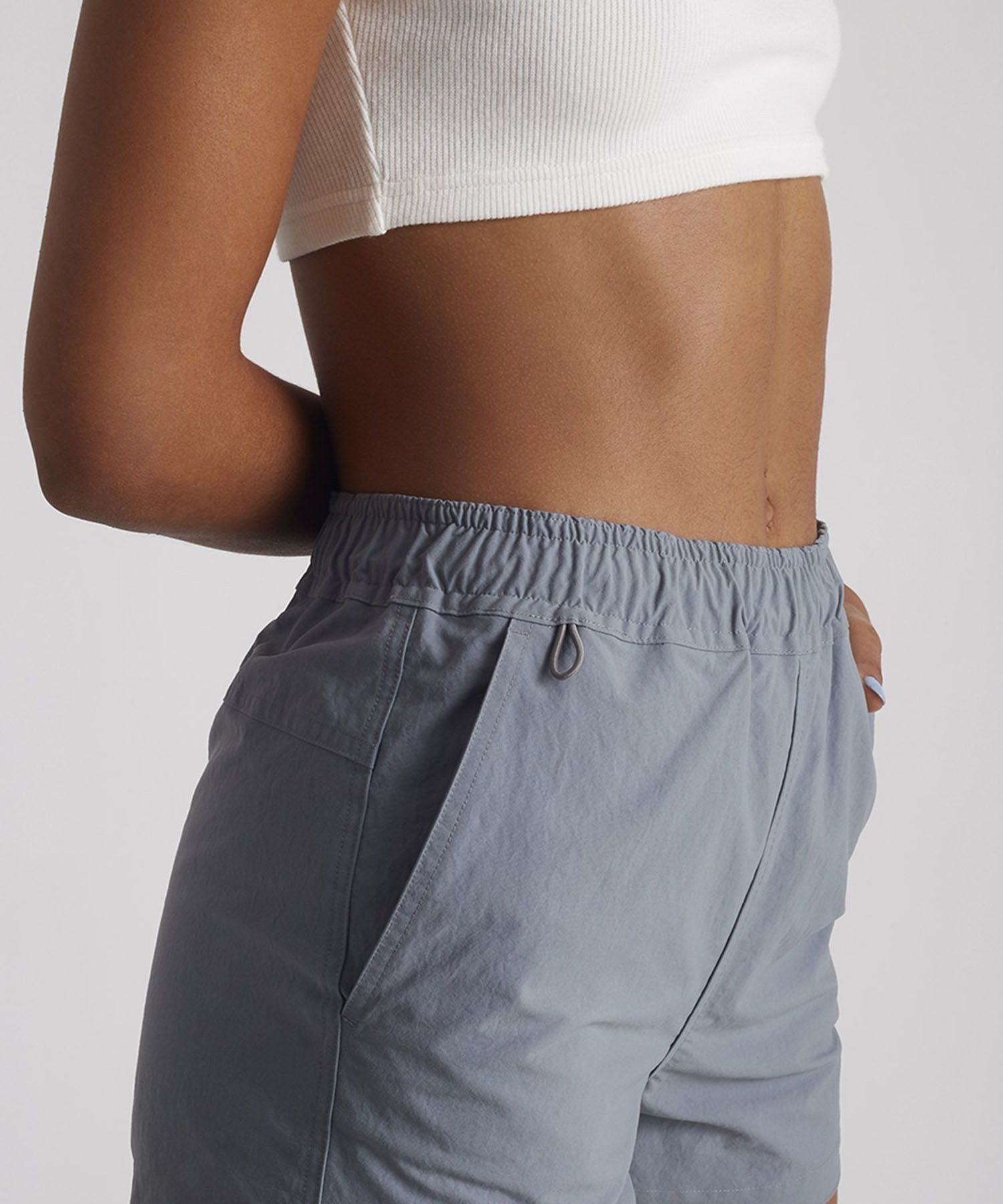 【SALE／70%OFF】Saturdays NYC PIA COTTON NYLON SHORT サタデーズ　ニューヨークシティ パンツ その他のパンツ ブルー ブラック