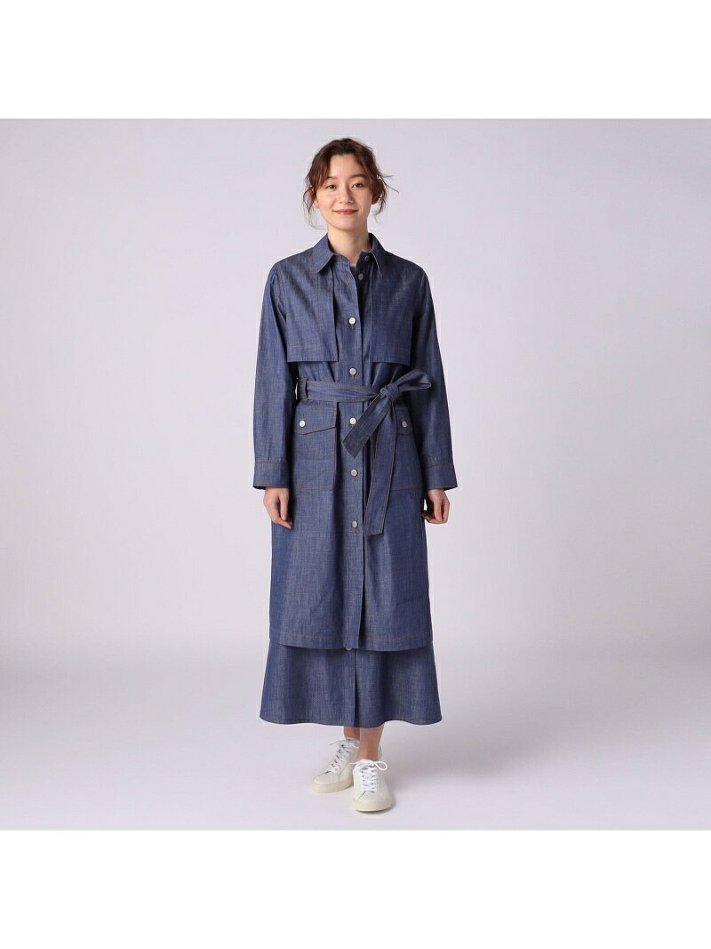 SCAPA リアクティブデニムコート スキャパ ジャケット・アウター その他のジャケット・アウター ブルー
