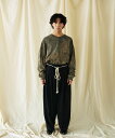 Aphlotus アプロタス ヴィンテージライク 10タック ビッグテーパード イージーパンツ アプロタス パンツ その他のパンツ グリーン ブラック【送料無料...