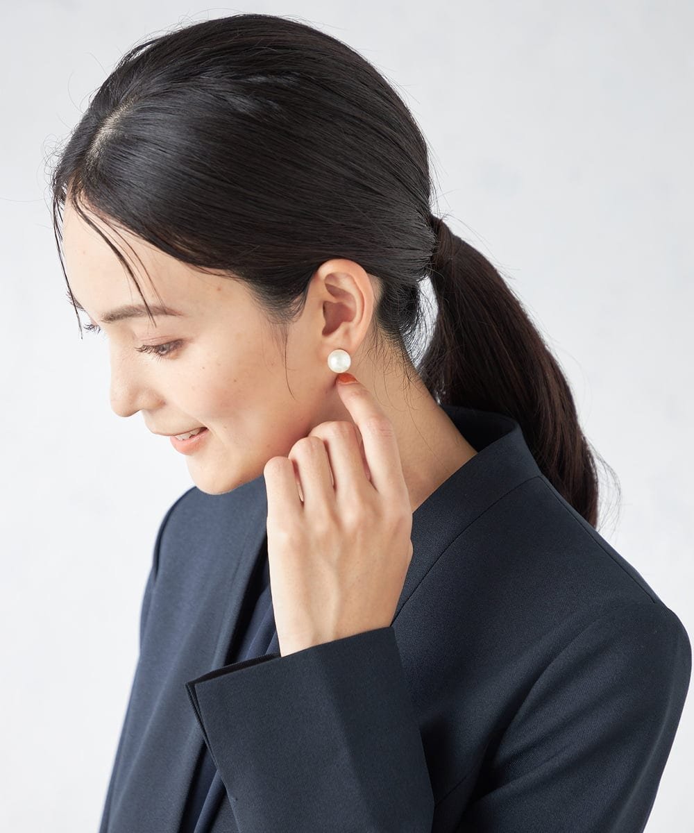 【SALE／70%OFF】a.v.v シンプルパール調ピアス アー・ヴェ・ヴェ アクセサリー・腕時計 ピアス ゴールド