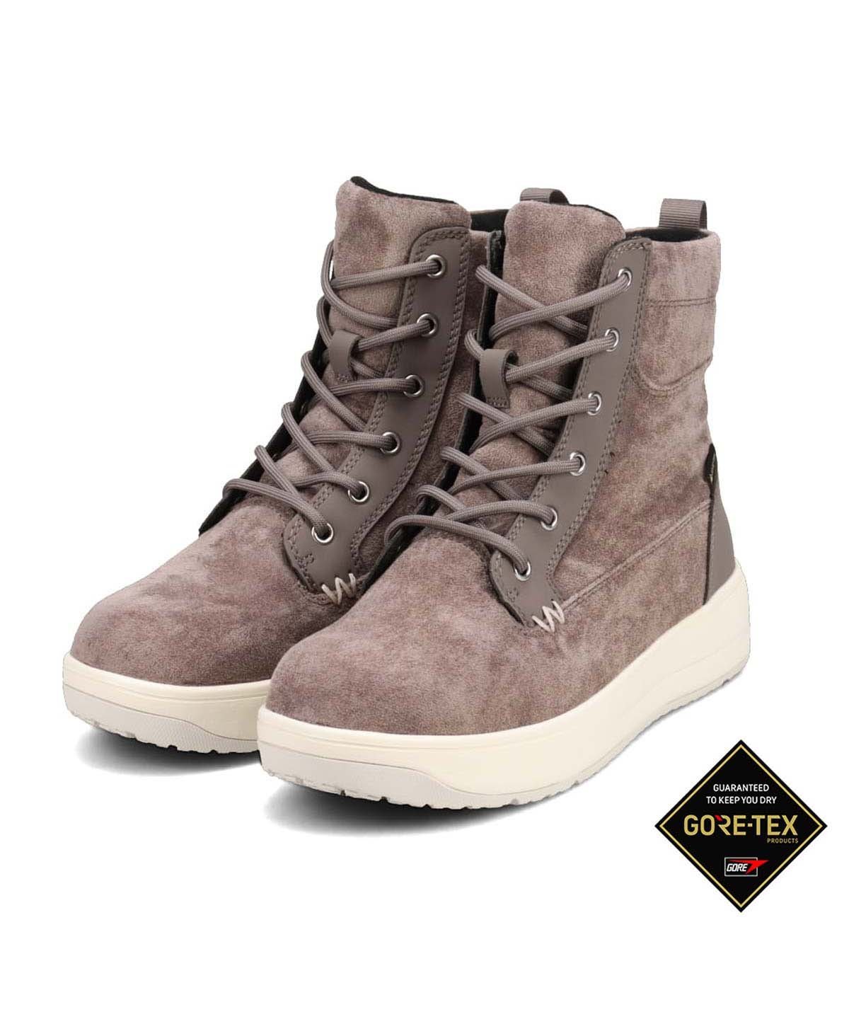 【SALE／29%OFF】madras Walk 【GORE-TEX】madras Walk 厚底レースアップブーツ マドラス シューズ・靴 ブーツ グレー ブラック【送料無料】