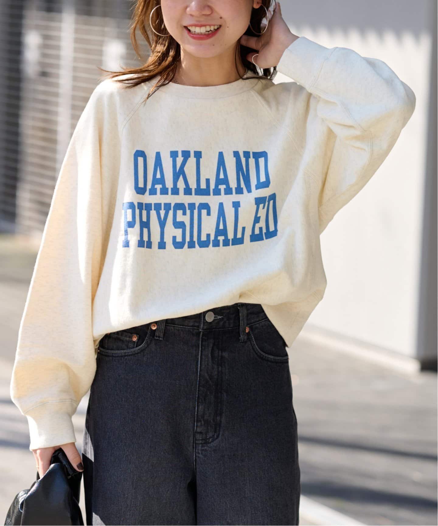 JOURNAL STANDARD relume 《予約》別注【Champion】*RE RW10oz RAGLAN CN PRINT SWEAT:スウェット ジャーナル スタンダード レリューム トップス スウェット・トレーナー【送料無料】のサムネイル