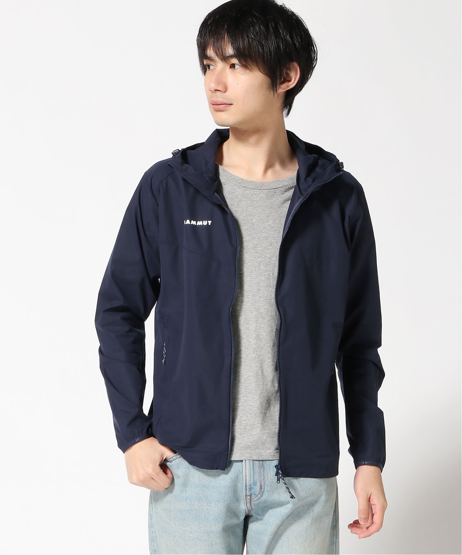 楽天市場】mammut ジャケット（カラーネイビー）の通販