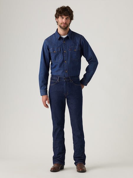 【SALE／10%OFF】Levi's 537(TM) ウエスタン ブーツカット リンス リーバイス パンツ ジーンズ・デニムパンツ ブラック【送料無料】