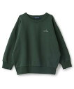 【SALE/55%OFF】and D.petitmain NAUTICA裏毛プルオーバー ナルミヤオンライン トップス スウェット・トレーナー グリーン グレー...