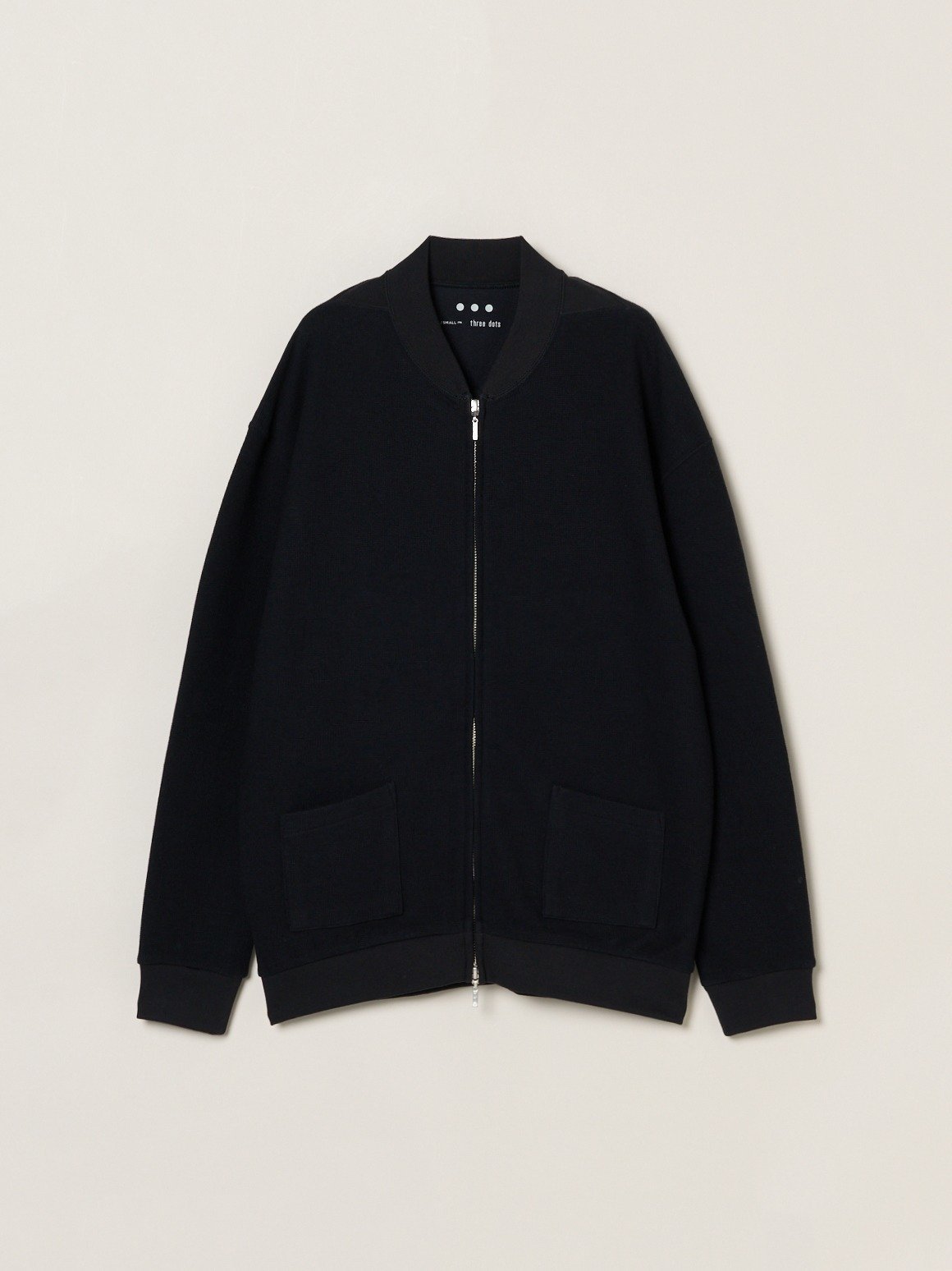 three dots Men's woolmix pileface zip-shirt ꡼ɥå ȥåץ ġ֥饦 졼 ֥å̵