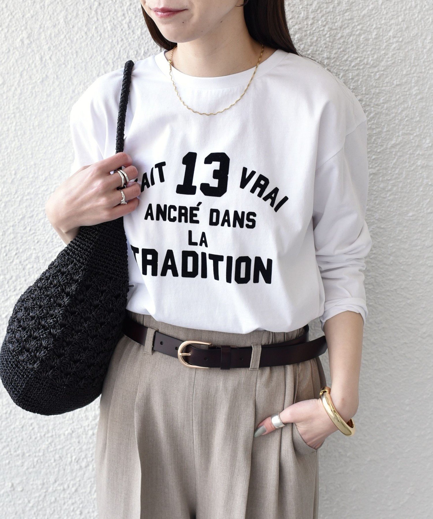 SHIPS Colors SHIPS Colors:＜洗濯機可能＞26SS フロッキー ロゴ TEE(ロンT) シップス トップス カットソー・Tシャツ レッド ブルー ブラック【送料無料】