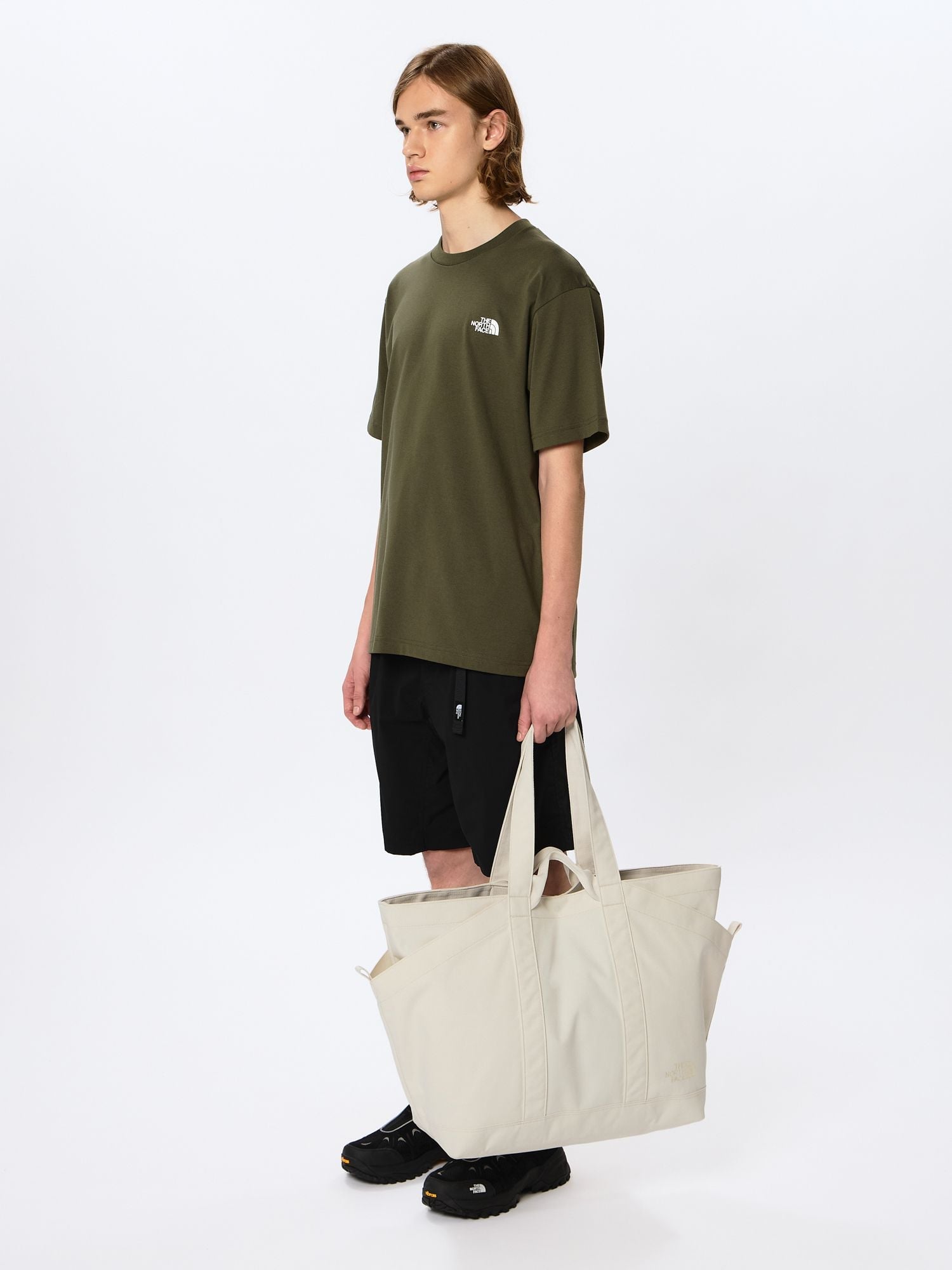 THE NORTH FACE 【公式】サニーサイドトートL ザ・ノース・フェイス バッグ トートバッグ ホワイト【送料無料】