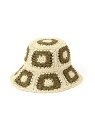 【SALE/40%OFF】CONTROL FREAK CONTROL FREAK/ペーパークロシェハット キャセリーニ 帽子 ハット カーキグリーン ブラウン