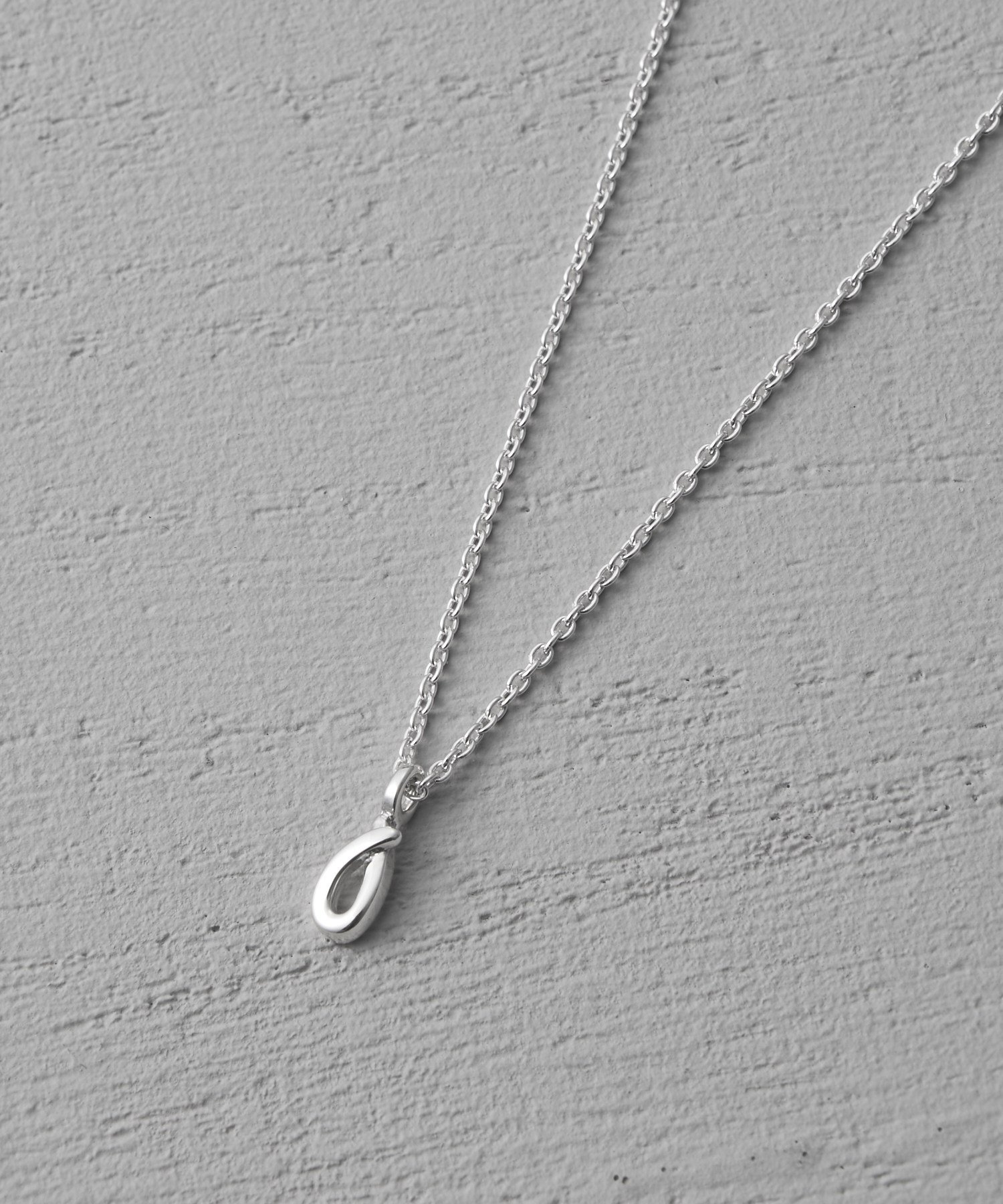 and cloud Minimum Drop Necklace アンドクラウド アクセサリー・腕時計 ネックレス シルバー【送料無料】