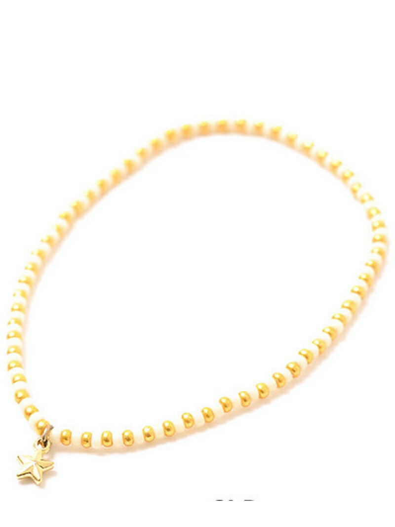 Rafu Rafuスターチャームビーズアンクレット シルバーバレット アクセサリー・腕時計 アンクレット シルバー ゴールド