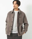 UNITED ARROWS green label relaxing SENTDALE WOOL カバーオール ユナイテッドアローズ グリーンレーベルリラクシング ジャケット・アウター カバーオール・ワークジャケット ブラウン グレー カーキ【送料無料】