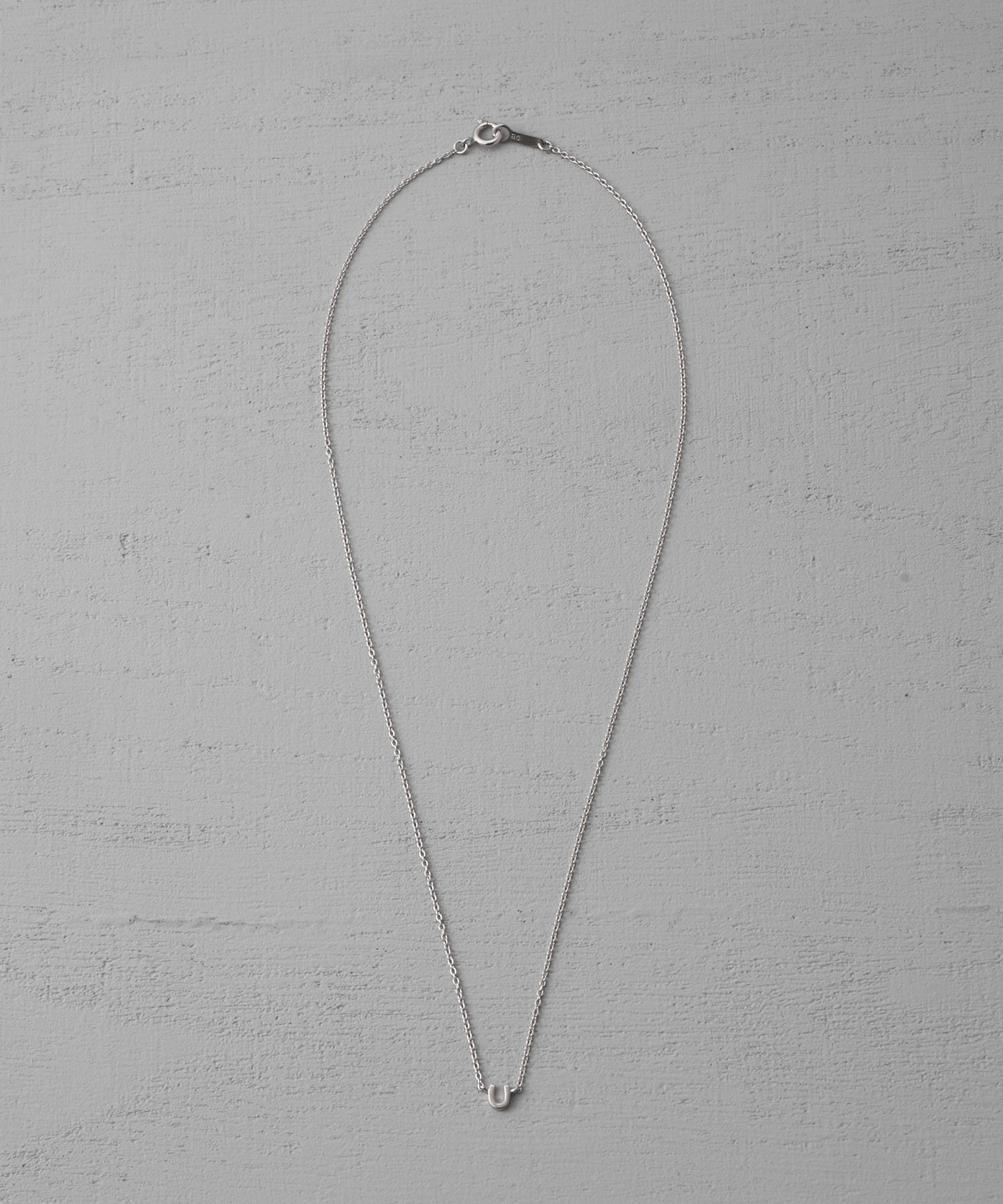 and cloud Minimum Horseshoe Necklace アンドクラウド アクセサリー・腕時計 ネックレス ゴールド シルバー ブラック【送料無料】