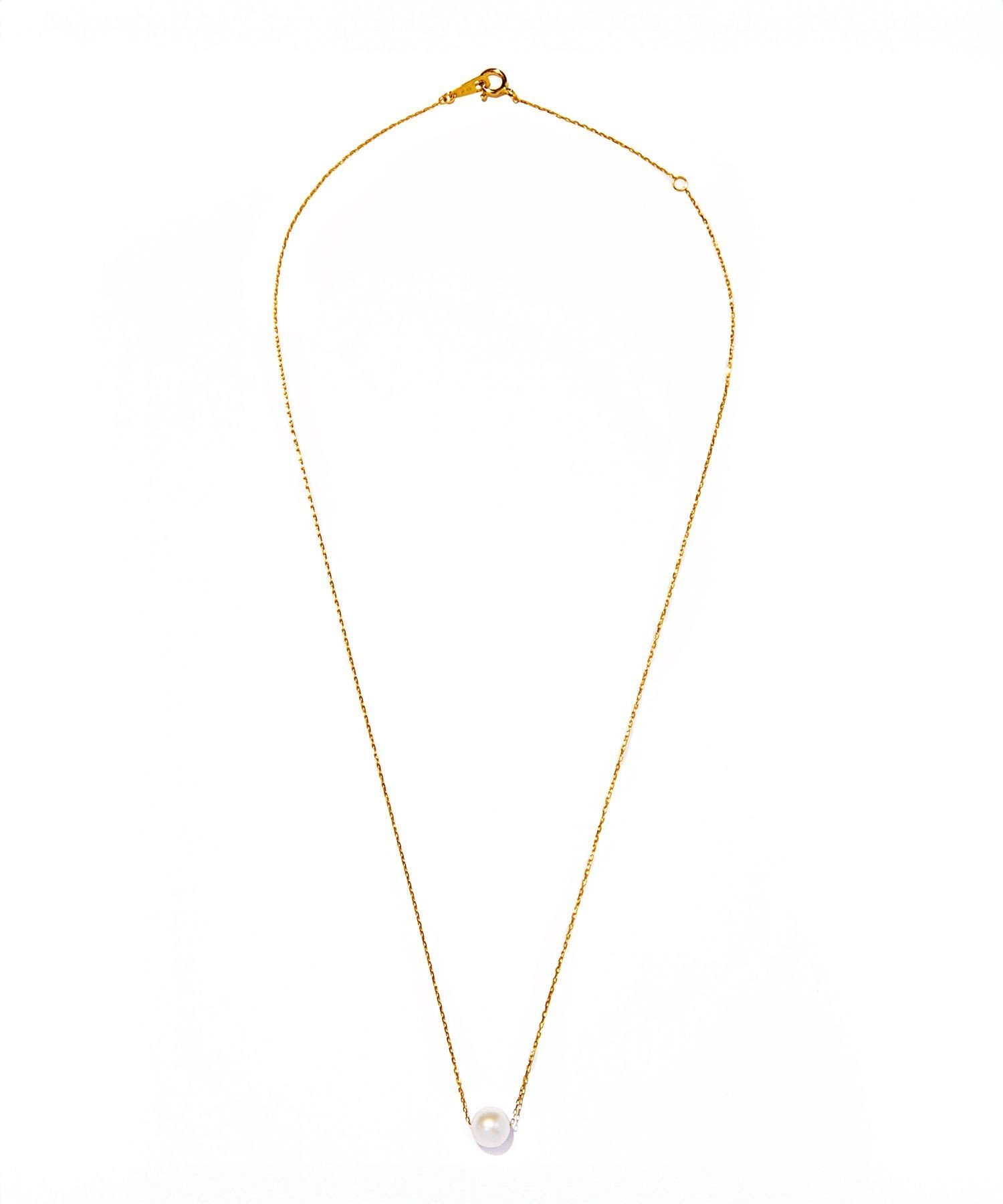ROPE' 【WEB限定】【les bonbon (ル ボンボン)】pearl chain necklace ロペ アクセサリー・腕時計 ネックレス ゴールド【送料無料】