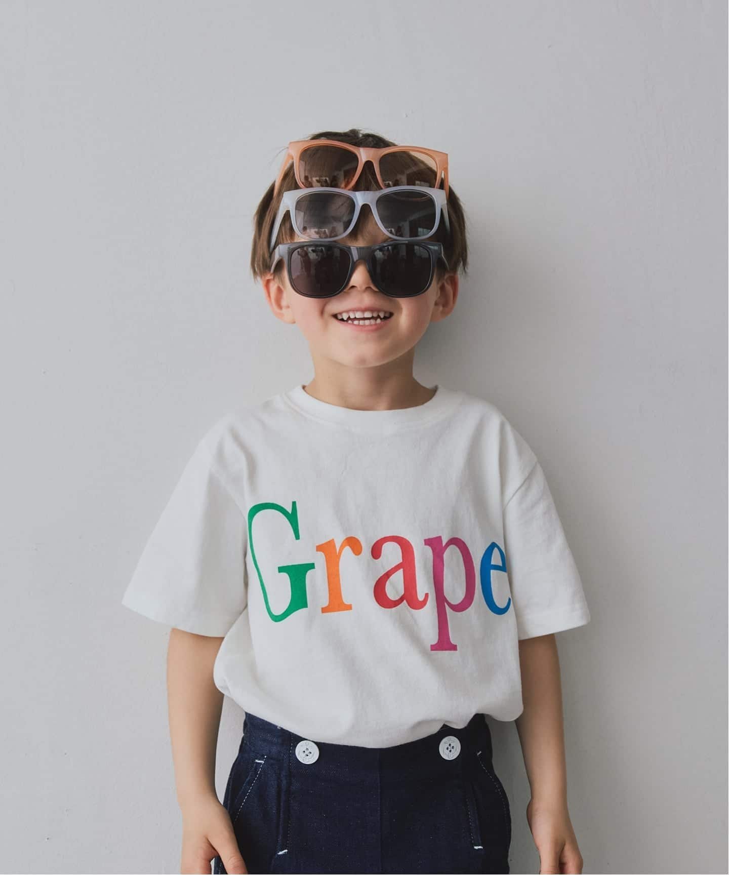 IENA ENFANT 【byeA. / バイエー】NOT APPLE TEE (BANANA)kids イエナ　アンファン マタニティウェア・ベビー用品 その他のベビーグッズ ホワイト ブラック【送料無料】