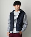 【SALE／40%OFF】ikka sorona(R) コンビ中綿ジップパーカー イッカ ジャケット・アウター ブルゾン・ジャンパー ネイビー ブラック【送料無料】