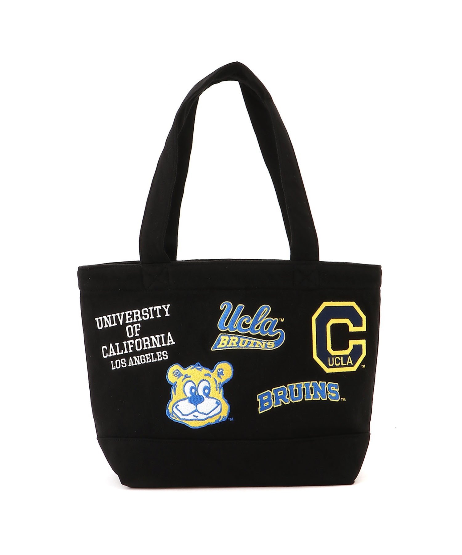 【SALE／30%OFF】UCLA UCLA/(U)UCLA 裏毛トートバッグ フララニハワイ バッグ トートバッグ ブラック ホワイトのサムネイル