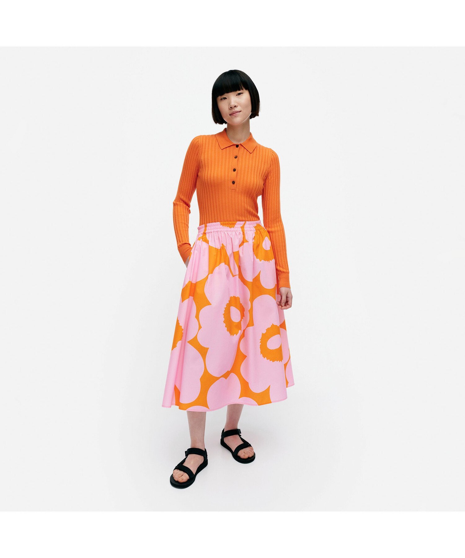 Marimekko Garrel Unikko スカート マリメッコ スカート その他のスカート【送料無料】