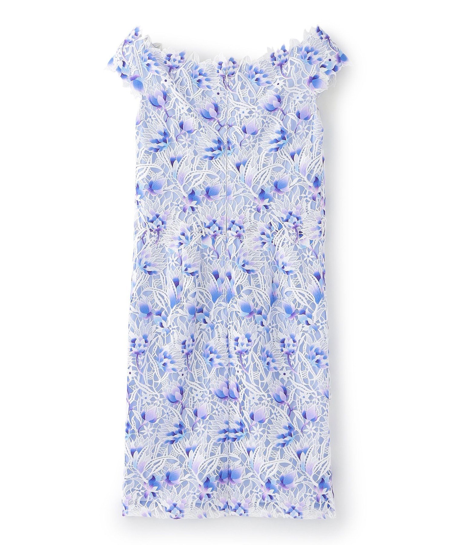 EPOCA 【TADASHI SHOJI】フラワーエンブロイダリードレス《WEB&EPOCA THE SHOP店舗限定》 エポカ ワンピース・ドレス ドレス ブルー【送料無料】