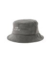 【SALE/40%OFF】BEAMS HEART MEN フェイクスエード バケットハット ビームス アウトレット 帽子 ハット ベージュ グレー