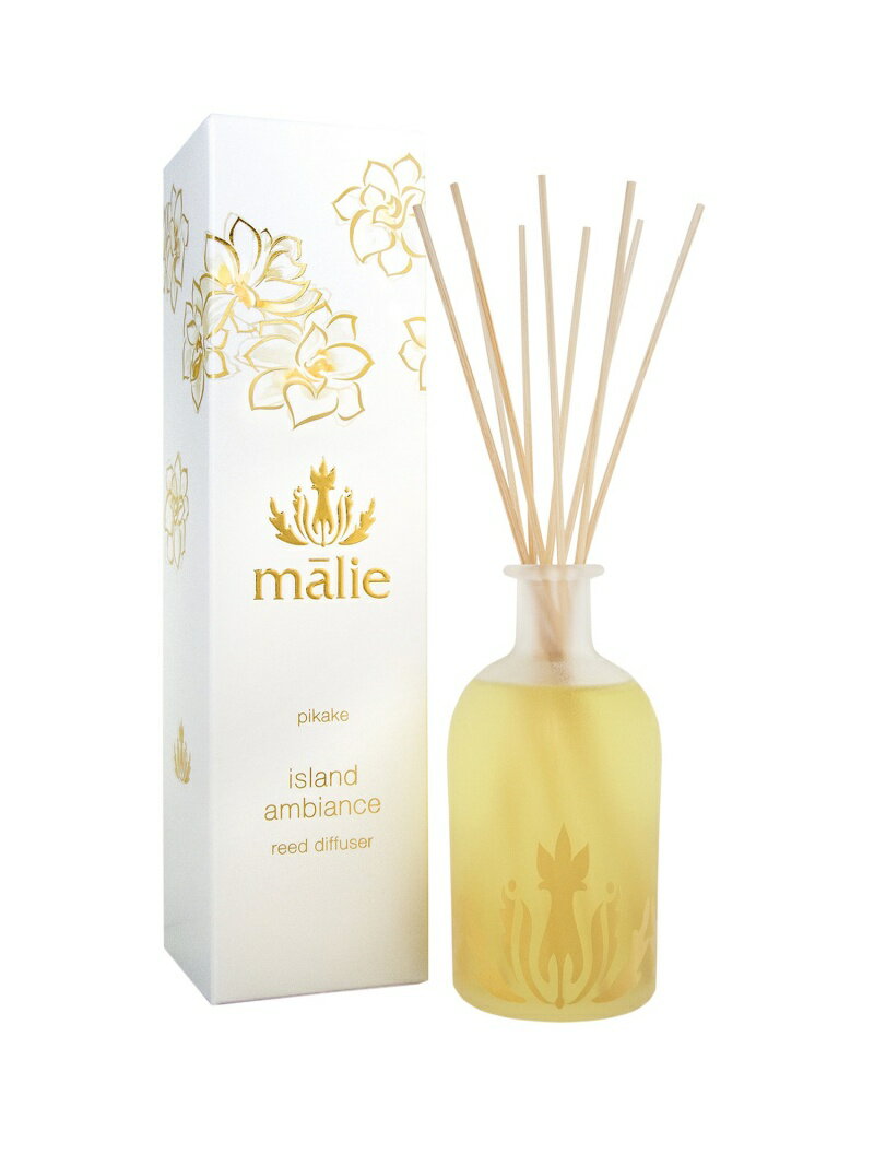 Malie Organics (公式)Reed Diffuser Pikake マリエオーガ二クス インテリア 生活雑貨 ディフューザー お香 アロマオイル キャンドル【送料無料】