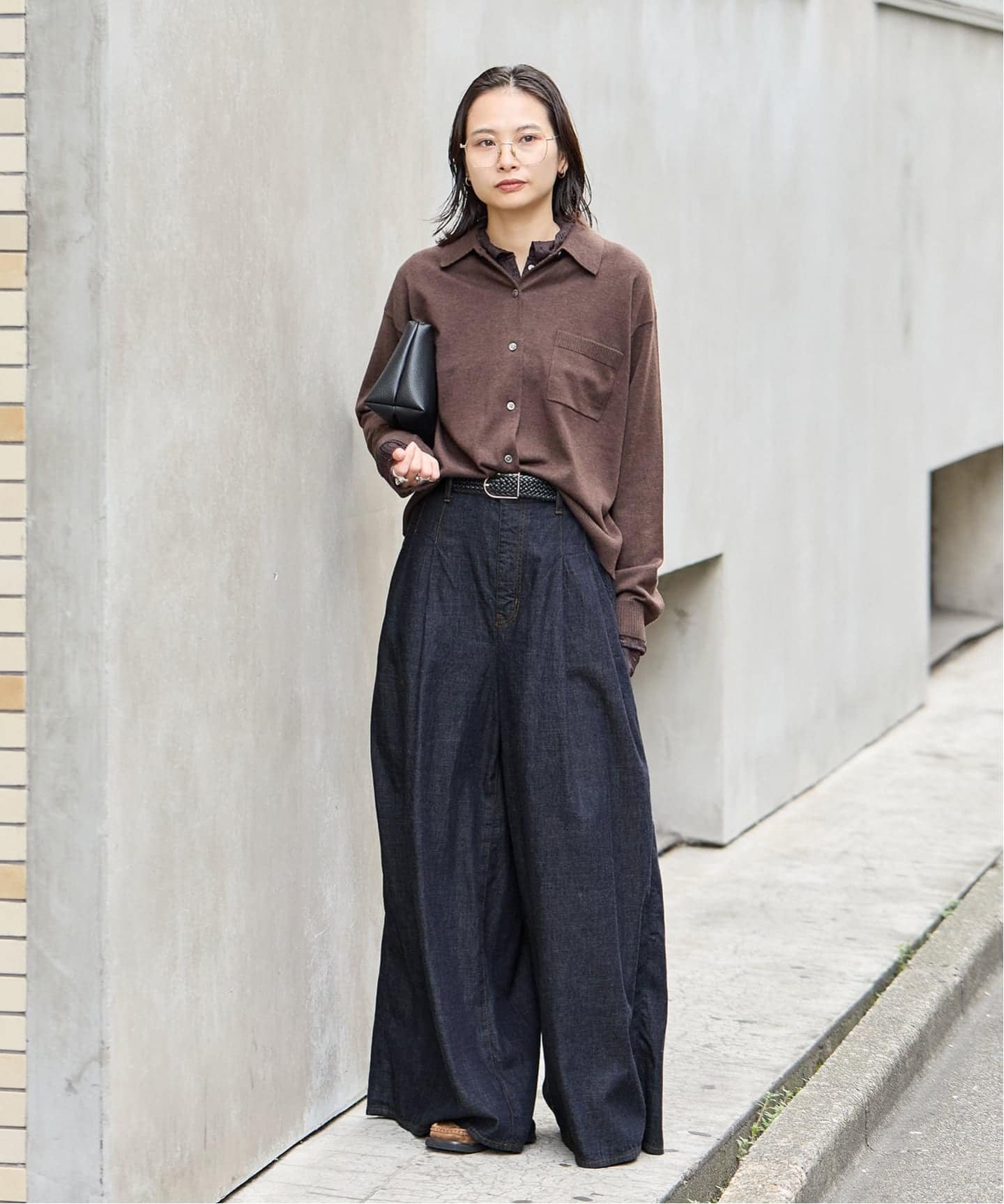 JOURNAL STANDARD コーンデニムライトオンススーパーワイドパンツ ジャーナル スタンダード パンツ ジーンズ・デニムパンツ ネイビー ブルー