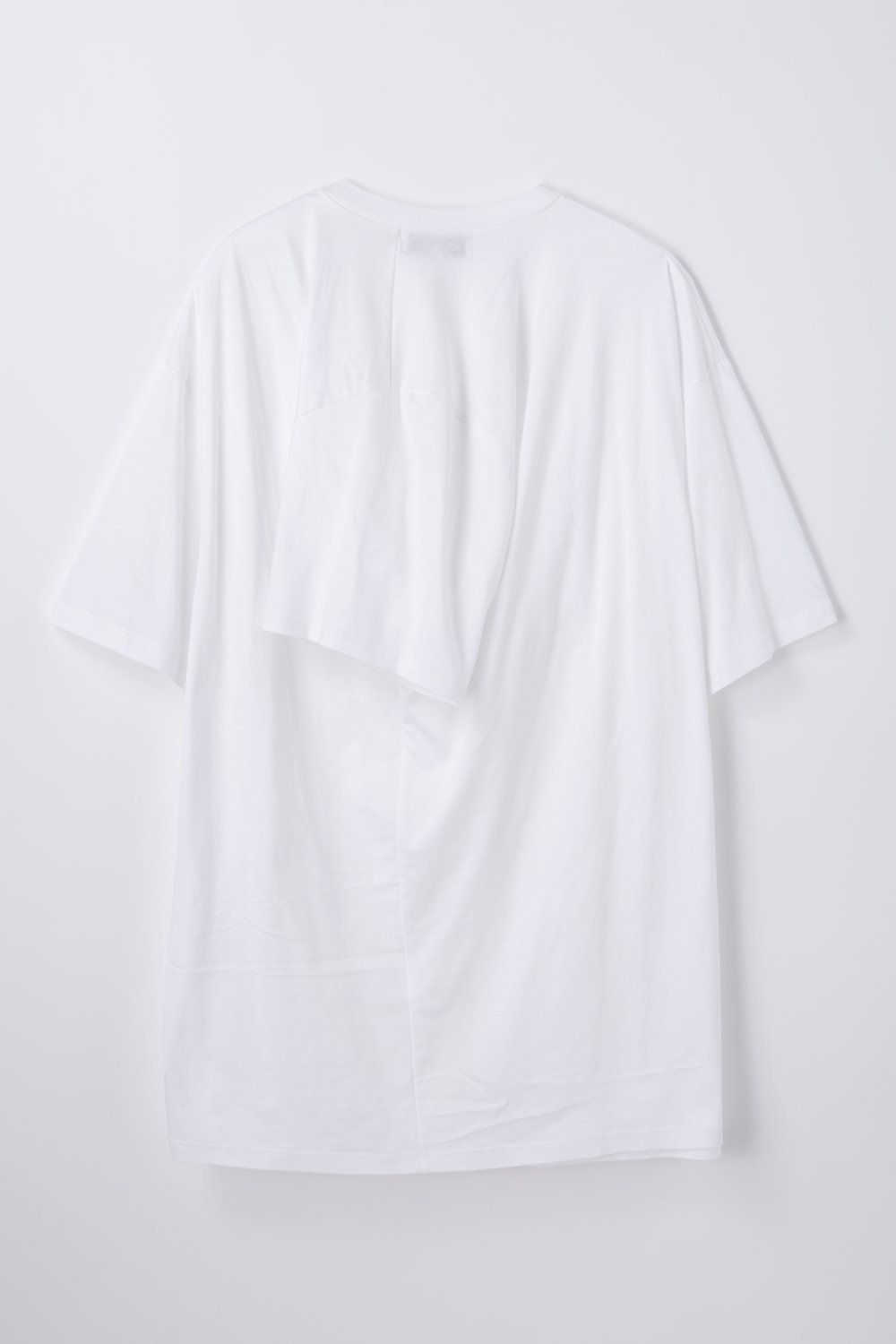 ENFOLD ROTATE T-SHIRT エンフォルド トップス カットソー・Tシャツ グレー ホワイト