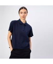 【SALE/30%OFF】LACOSTE Aライン半袖ポロシャツ ラコステ カットソー ポロシャツ ネイビー ホワイト【送料無料】